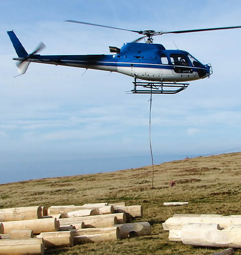 Columbus Helicopter Logging